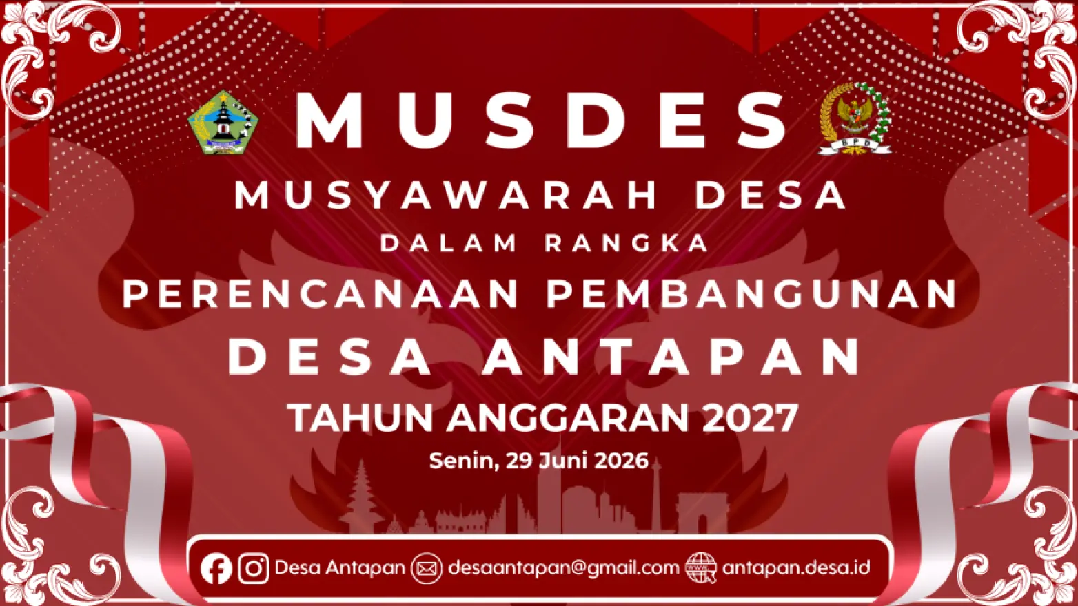 MUSDES PERENCANAAN PEMBANGUNAN DESA 2027