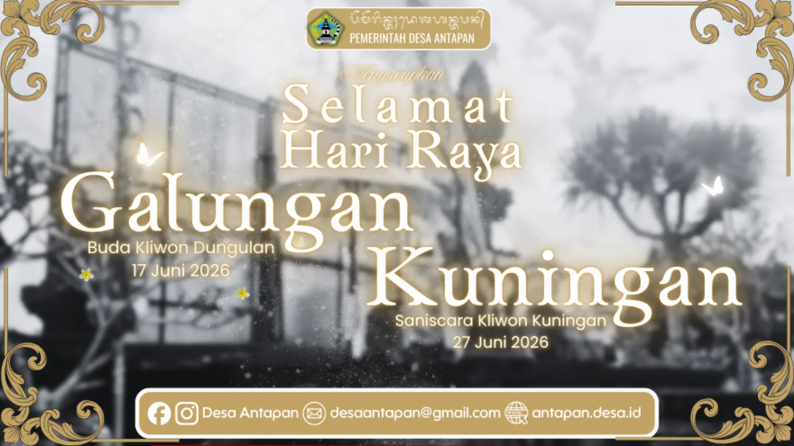 Selamat Hari Raya Galungan dan Kuningan
