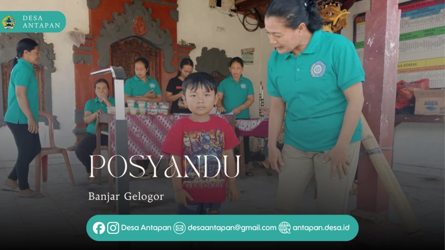 Monitoring Kesehatan Ibu dan Anak: Pelaksanaan Posyandu di Banjar Gelogor