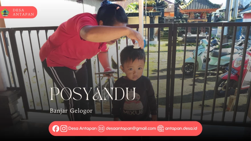 Monitoring Kesehatan Ibu dan Anak: Pelaksanaan Posyandu di Banjar Tohjiwa